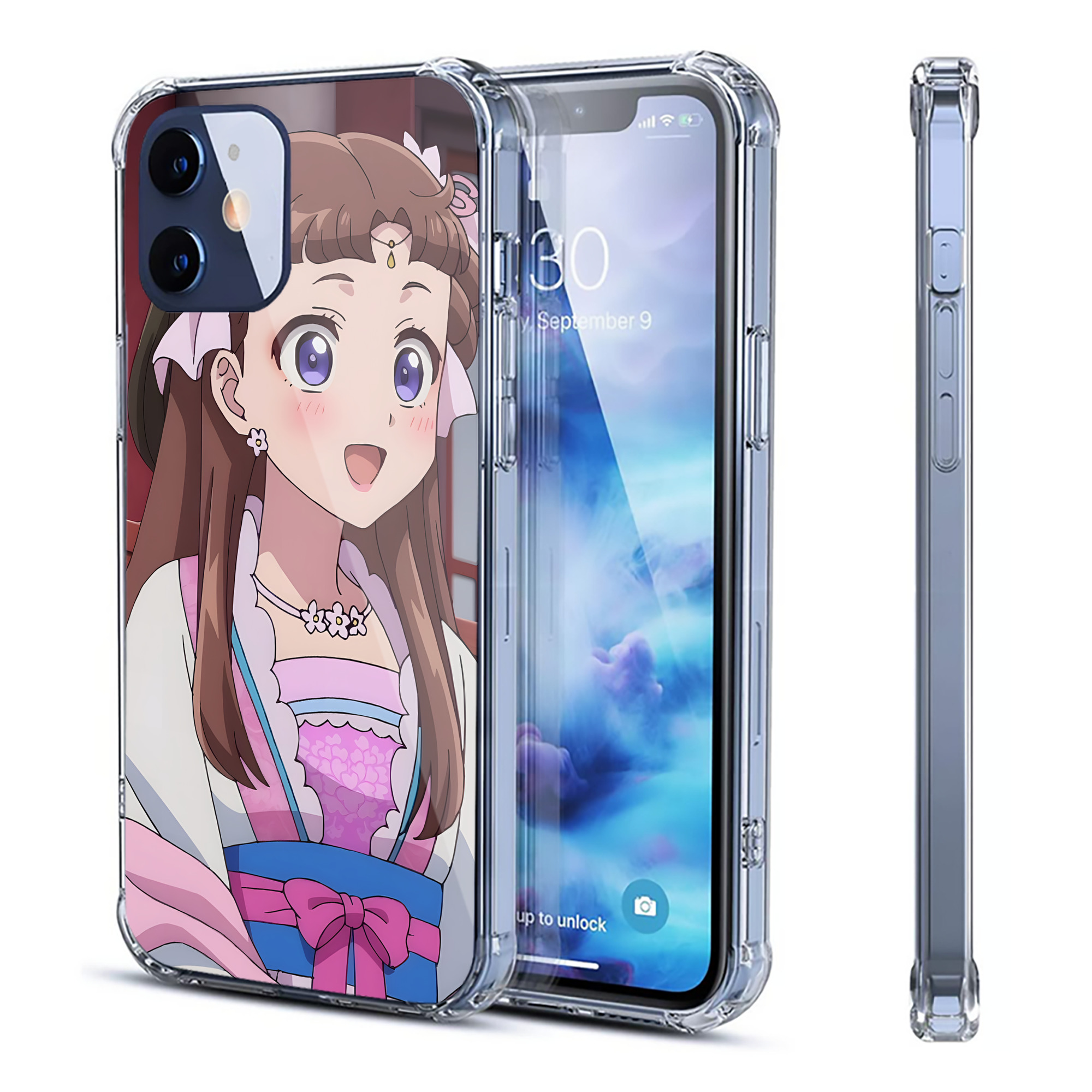 （画像用） 薬屋のひとりごと The Apothecary Diaries 【iPhone 12シリーズ対応】透明スマホケース（クリアソフトケース）